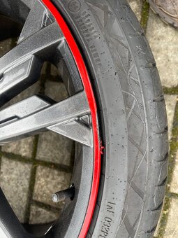 ORIGINÁL Alu Volkswagen SEVILLA R18, 5x112 - TOP STAV, LETNÍ - 10