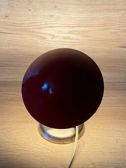 lampa lampička hříbek retro lampa chrom hříbek svítidlo - 10