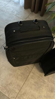 2x cestovní kufr, plátěný, vystužený. - 10