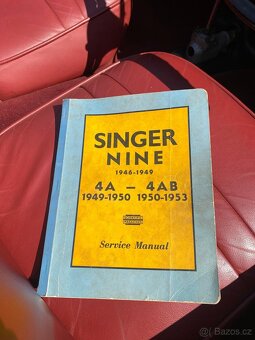 1950 Singer Nine Roadster- 1938 Singer Bantam Saloon 4 door - 10