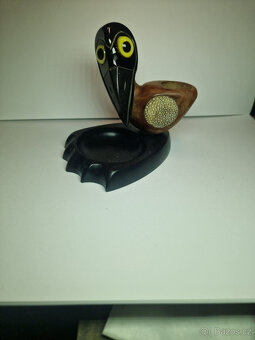 Art Deco YZ Cherry Amber Faturan Nutbirds, Match Striker - H - 10