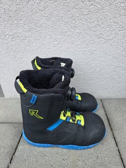 Snowboard BURTON CHOPPER, 125 cm + boty - 10