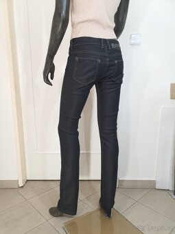 Rokker Diva Black Jeans Kevlarové moto džíny Vel. W27/L34 - 10