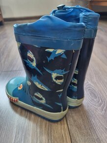 Dětské gumáky 3páry vel 25; 26/27 a 28/29 - 10