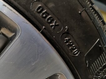 ALU kola Mercedes CLA 5x112 r18 Originál, zimní pneu+TPMS - 10