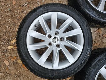Zimní sada originálních Alu disků Škoda STRATOS –7Jx17“ - 10