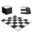 Kinderkraft Luno Pěnová Podložka Puzzle Black 30s - 3krabice - 10