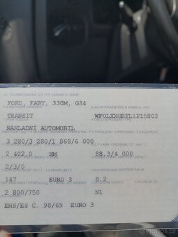 Prodám Ford Tranzit - 10