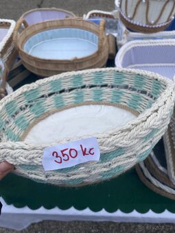 Ručně vyráběné košíky a košíčky - 10