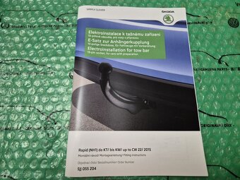 elektroinstalace pro tažné zařízení Škoda Rapid - 10