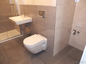Pronájem nového bytu 1+kk s balkonem, ca 48 m 2,  LBC - 10