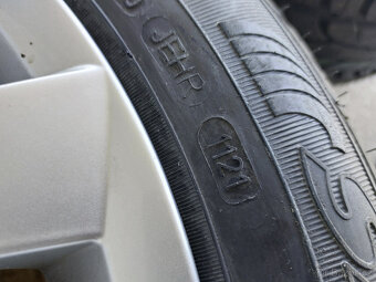 Originál alu kola 15" na Škoda Fabia III. letní nové pneu - 10