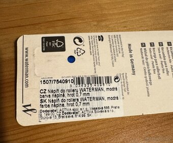 Kuličkové pero Waterman Expert Black CT - 10