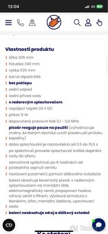 NOVÝ Pisoár s automat.splachováním + napájecí zdroj - 10