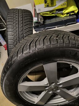 Alu kola Land Rover 5x108 r19 ,pneu zimní 6mm 255/55/19 - 10