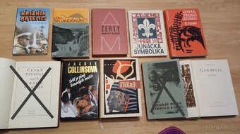 Knihy různé cca 90 kusů po 20 kč kus - 10