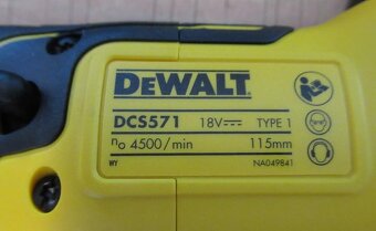 DeWalt 18V aku okružní pila DCS571NT - 10