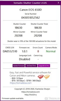 Canon EOS 650D tělo - 10