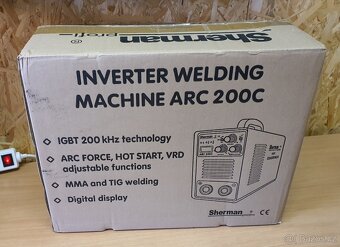 ARC 200C nová PROFI svářečka na elektrody a TIG - 10