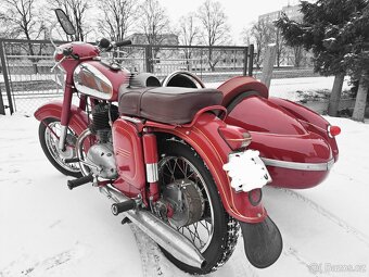 Jawa 250 + sidecar Velorex 560 - 10