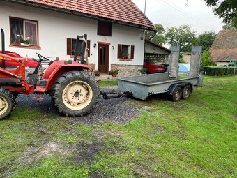 Vlek podval na bagr Unc nosnost 3 tuny - 10