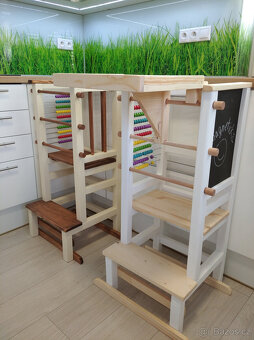 Dĕtská učící věž montessori - 10