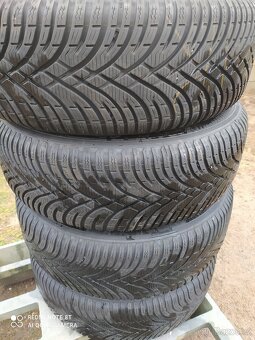 PLECHOVÉ KOLA VW - 5x112-r16+ZIMNÍ PNEU KLEBER 205/60/16-4ks - 10