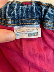 Dívčí džíny se zateplením vel. 86 - 10