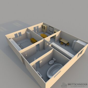 Prodej bytu 2+1 s balkonem, 50 m2, ul. Jubilejní, Ostrava - - 10