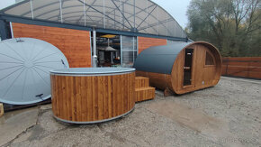 Oválná sauna s odpočívárnou - 10