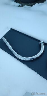 Jawa 350/354/360 Kolena Výfuku+ Matice Jawa Speciál Chrom - 10