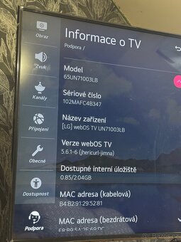 LG 65" 4K Smart TV (Model 65UN71003LB) - 10