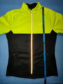 Softshellová cyklo bunda Otix Nao (neon-yellow-black, 2XL) - 10
