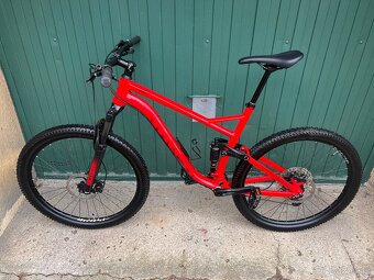Zánovní celoodpružene trailove kolo Ghost Kato 27.5" ram L - 10