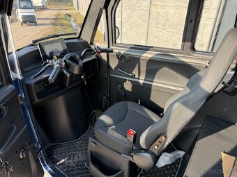 Elektromobil - Elektrická tříkolka Leramotors E1, modrá - 10