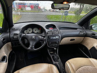 Peugeot 206 1.4i 55kW, ALU, Klima, Kůže, Nová STK - 10