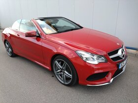 Mercedes Benz E 500 cabrio V8 BI-TURBO ,TOP STAV, CABRIO - 10