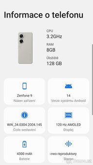 Asus Zenfone 9 White 8GB/128GB 5G Dual Sim - 10