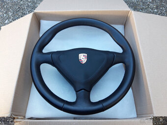 Porsche 911 993 996 Boxster 986 3ramenný volant s koženým ai - 10