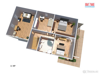 Prodej rodinného domu, 7+1, 250 m², Březno, ul. Bránská - 10