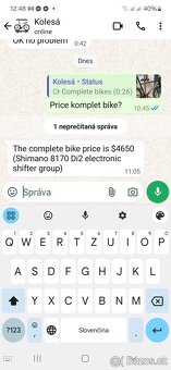 Najľahší tarmac sl8 6,45kg - 10