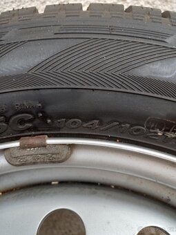 Plechová kola se zimními pneu R16, Renault Trafic - 10