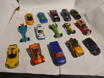 Autíčka,15 angličáků, kov, Hot wheels, Mattel, pěkné - 10