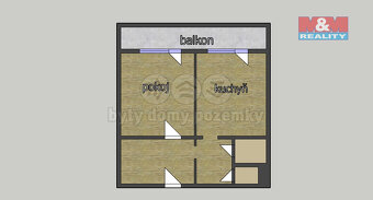 Prodej bytu 2+kk, 42 m², Trutnov, ul. Maxima Gorkého - 10