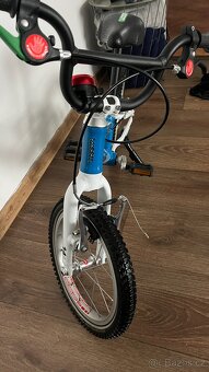 WOOM 2 modré dětské kolo (14),TOP STAV,JAKO NOVÉ - 10