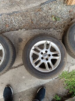 ALU kola 5x100 R14 pneu 185/65 R14 volkswagen polo - 10