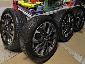 ALU kola Mazda CX5 5x114,3 R19 Originál, pneu letní 7mm - 10