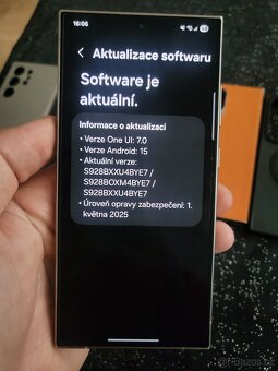 Vyměním Samsung Galaxy S24 Ultra 256GB violet titan top Stav - 10
