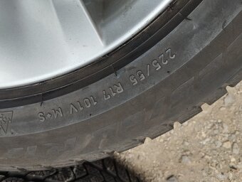 ALU BMW 8x17 IS30 + zimní pneu 225/55/17 Pirelli - 10