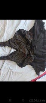 Černé společenské šaty XL - 10